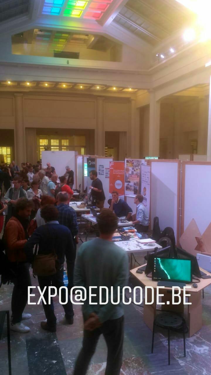  Workshop conducted at EduCODE Belgium