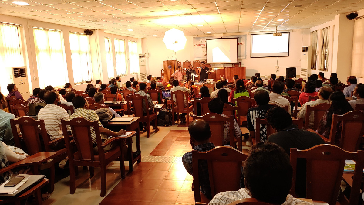  High School teacher training workshop at Calicut University